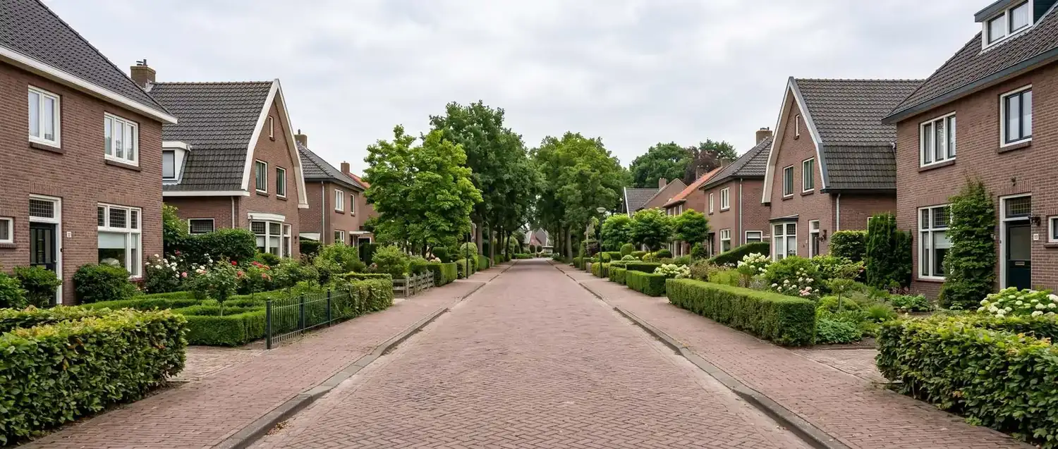 Woonstraat in Zwolle